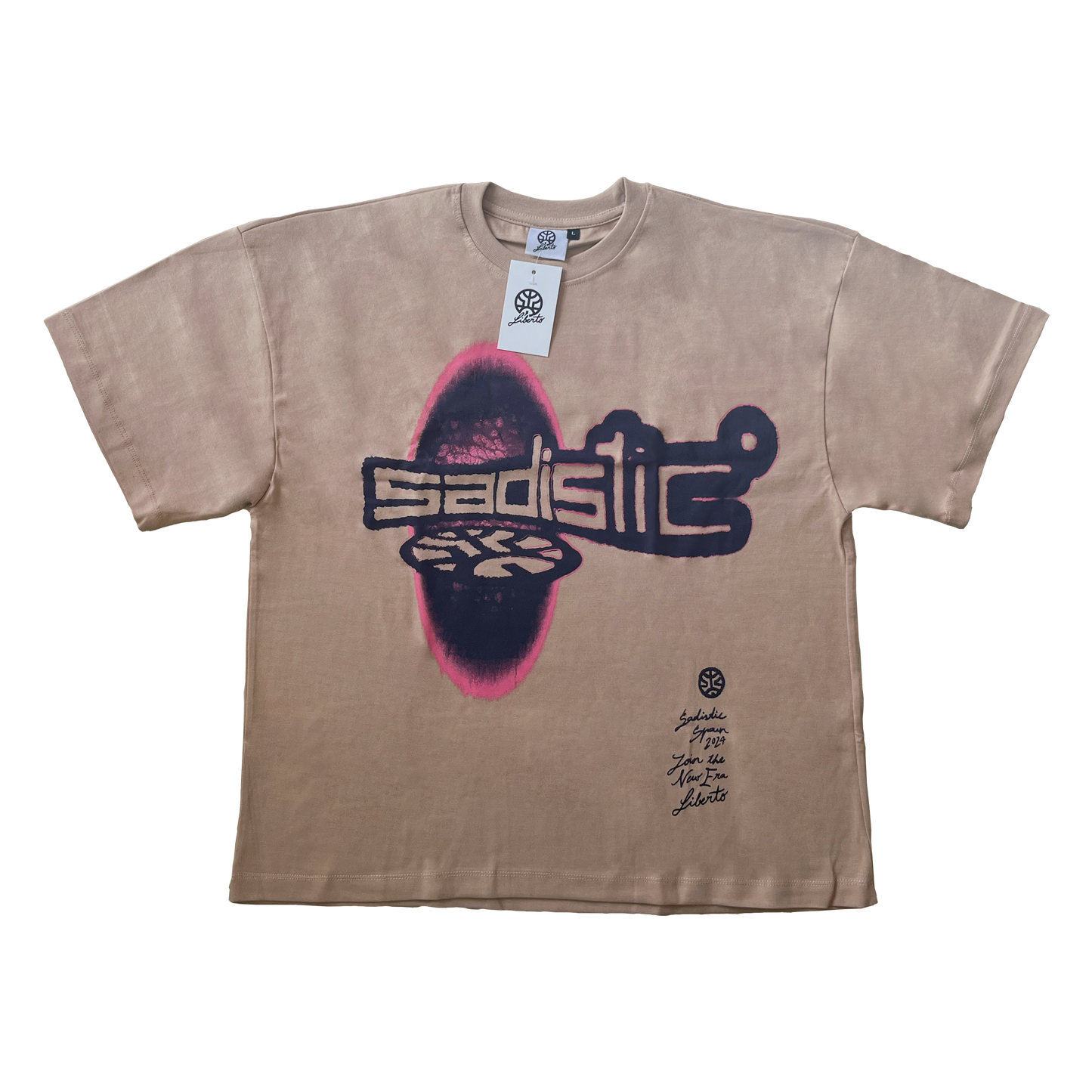 "Transcend" Tee [Brown&Purple]